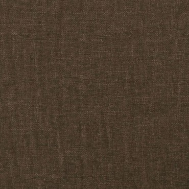 vidaXL Κεφαλάρι με Πτερύγια Σκούρο Καφέ 103x23x78/88cm Υφασμάτινο 1 τεμ.