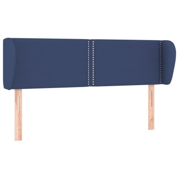 vidaXL Κεφαλάρι με Πτερύγια Μπλε 147x23x78/88cm Υφασμάτινο 1 τεμ.