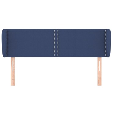 vidaXL Κεφαλάρι με Πτερύγια Μπλε 147x23x78/88cm Υφασμάτινο 1 τεμ.