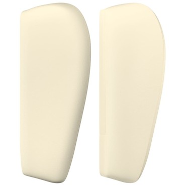 vidaXL Κεφαλάρι με Πτερύγια Κρεμ 103x23x78/88cm Συνθετικό Δέρμα 1 τεμ.