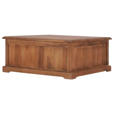 vidaXL Τραπεζάκι Σαλονιού 68x68x30cm από Μασίφ Ξύλο Teak 1 τεμ.