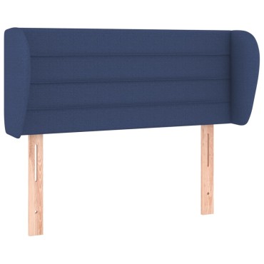vidaXL Κεφαλάρι με Πτερύγια Μπλε 83x23x78/88cm Υφασμάτινο 1 τεμ.