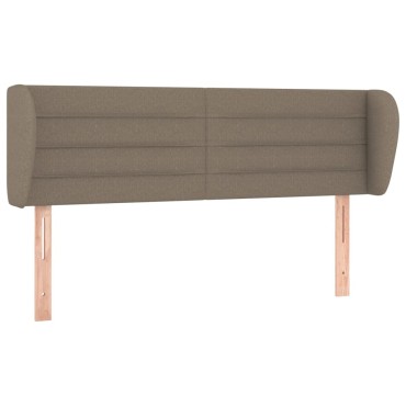 vidaXL Κεφαλάρι με Πτερύγια Taupe 147x23x78/88cm Υφασμάτινο 1 τεμ.