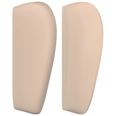 vidaXL Κεφαλάρι με Πτερύγια Καπουτσίνο 203x23x78/88cm Συνθετικό Δέρμα 1 τεμ.