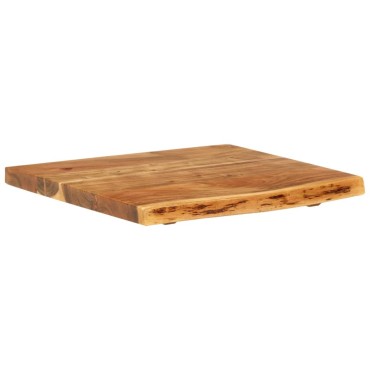 vidaXL Πάγκος Μπάνιου 58x52x3,8 εκ. από Μασίφ Ξύλο Ακακίας