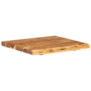 vidaXL Πάγκος Μπάνιου 58x52x3,8 εκ. από Μασίφ Ξύλο Ακακίας