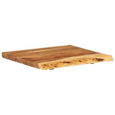 vidaXL Πάγκος Μπάνιου 58x52x3,8 εκ. από Μασίφ Ξύλο Ακακίας