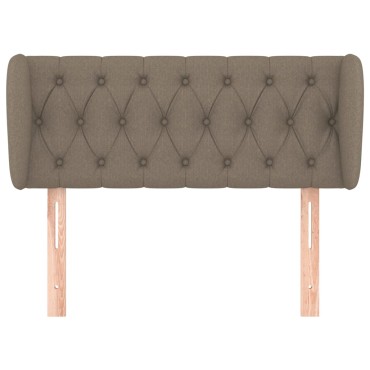 vidaXL Κεφαλάρι με Πτερύγια Taupe 93x23x78/88cm Υφασμάτινο 1 τεμ.