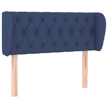 vidaXL Κεφαλάρι με Πτερύγια Μπλε 103x23x78/88cm Υφασμάτινο 1 τεμ.
