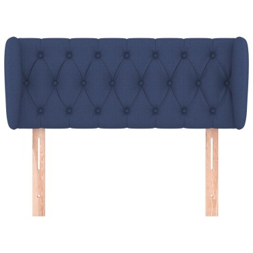 vidaXL Κεφαλάρι με Πτερύγια Μπλε 103x23x78/88cm Υφασμάτινο 1 τεμ.