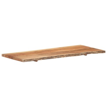 vidaXL Πάγκος Μπάνιου 140x52x3,8 εκ. από Μασίφ Ξύλο Ακακίας
