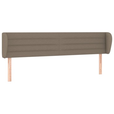 vidaXL Κεφαλάρι με Πτερύγια Taupe 183x23x78/88cm Υφασμάτινο 1 τεμ.