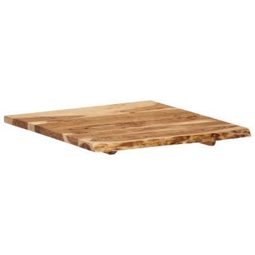 vidaXL Επιφάνεια Τραπεζιού 58x(50-60)x2,5cm Μασίφ Ξύλο Ακακίας 1 τεμ.