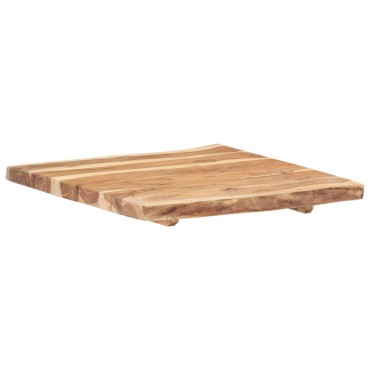 vidaXL Επιφάνεια Τραπεζιού 58x(50-60)x3,8cm Μασίφ Ξύλο Ακακίας 1 τεμ.