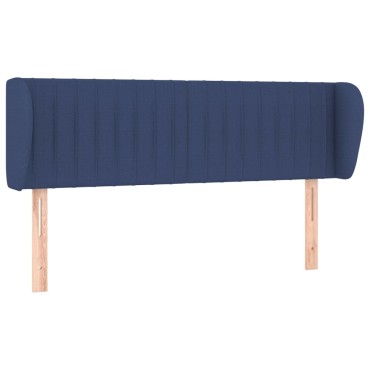 vidaXL Κεφαλάρι με Πτερύγια Μπλε 147x23x78/88cm Υφασμάτινο 1 τεμ.