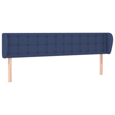 vidaXL Κεφαλάρι με Πτερύγια Μπλε 183x23x78/88cm Υφασμάτινο 1 τεμ.