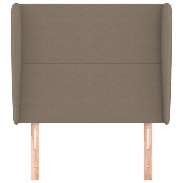 vidaXL Κεφαλάρι με Πτερύγια Taupe 103x23x118/128cm Υφασμάτινο 1 τεμ.