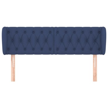 vidaXL Κεφαλάρι με Πτερύγια Μπλε 163x23x78/88cm Υφασμάτινο 1 τεμ.