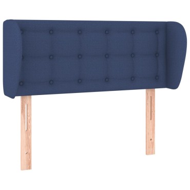 vidaXL Κεφαλάρι με Πτερύγια Μπλε 83x23x78/88cm Υφασμάτινο 1 τεμ.
