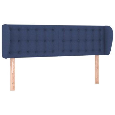 vidaXL Κεφαλάρι με Πτερύγια Μπλε 147x23x78/88cm Υφασμάτινο 1 τεμ.