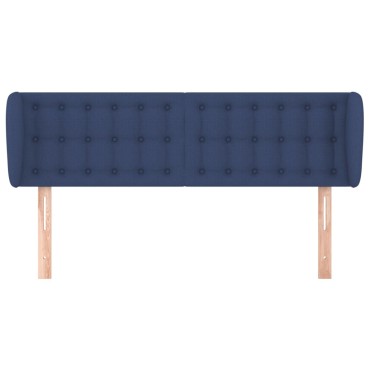 vidaXL Κεφαλάρι με Πτερύγια Μπλε 147x23x78/88cm Υφασμάτινο 1 τεμ.