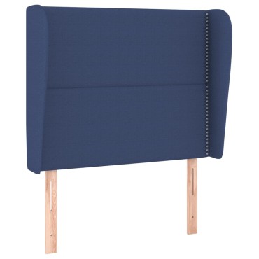 vidaXL Κεφαλάρι με Πτερύγια Μπλε 103x23x118/128cm Υφασμάτινο 1 τεμ.