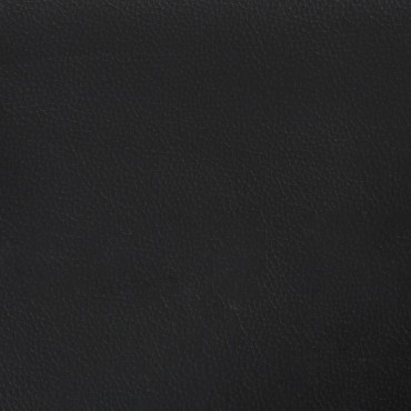 vidaXL Κεφαλάρι με Πτερύγια Μαύρο 163x23x118/128cm Συνθ. Δέρμα 1 τεμ.