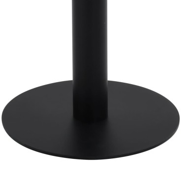 vidaXL Τραπέζι Bistro Σκούρο Καφέ 50x50cm από MDF 1 τεμ.