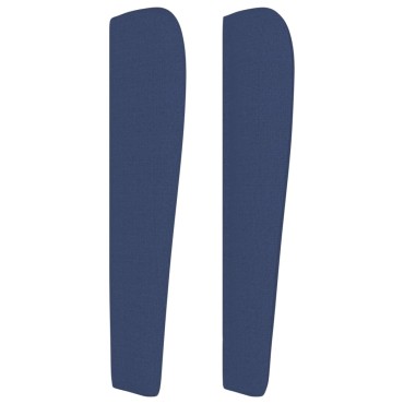 vidaXL Κεφαλάρι με Πτερύγια Μπλε 183x23x118/128cm Υφασμάτινο 1 τεμ.