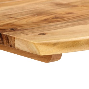 vidaXL Τραπεζαρία 140x70x76cm από Μασίφ Ξύλο Ακακίας 1 τεμ.