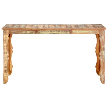 vidaXL Τραπεζαρία 140x70x76cm από Μασίφ Ανακυκλωμένο Ξύλο 1 τεμ.
