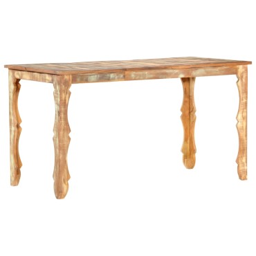 vidaXL Τραπεζαρία 140x70x76cm από Μασίφ Ανακυκλωμένο Ξύλο 1 τεμ.