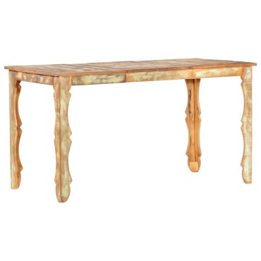 vidaXL Τραπεζαρία 140x70x76cm από Μασίφ Ανακυκλωμένο Ξύλο 1 τεμ.