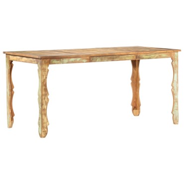 vidaXL Τραπεζαρία 160x80x76cm από Μασίφ Ανακυκλωμένο Ξύλο 1 τεμ.