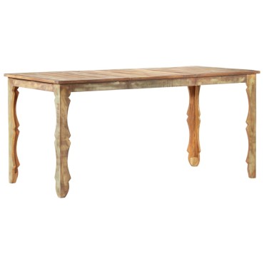 vidaXL Τραπεζαρία 160x80x76cm από Μασίφ Ανακυκλωμένο Ξύλο 1 τεμ.