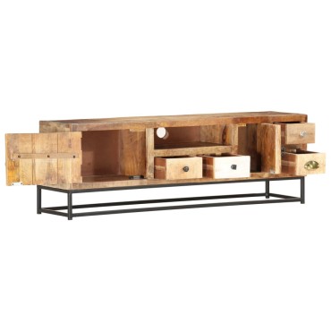 vidaXL Έπιπλο Τηλεόρασης 120x30x40cm από Μασίφ Ανακυκλωμένο Ξύλο