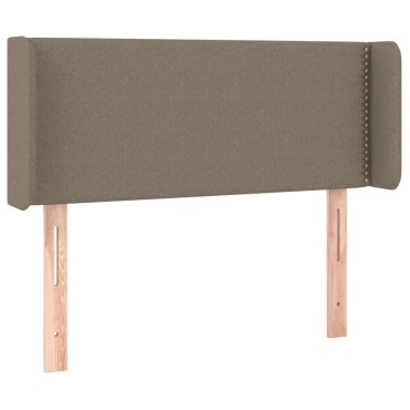 vidaXL Κεφαλάρι με Πτερύγια Taupe 93x16x78/88cm Υφασμάτινο 1 τεμ.