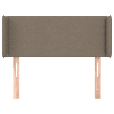 vidaXL Κεφαλάρι με Πτερύγια Taupe 93x16x78/88cm Υφασμάτινο 1 τεμ.