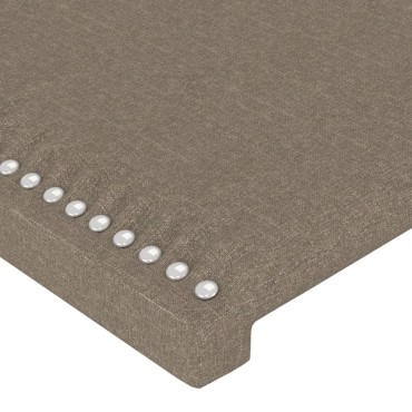 vidaXL Κεφαλάρι με Πτερύγια Taupe 93x16x78/88cm Υφασμάτινο 1 τεμ.