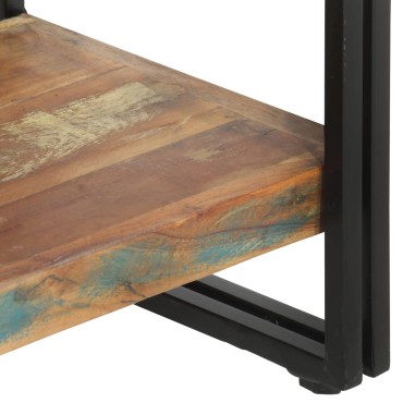 vidaXL Βιβλιοθήκη με 5 Επίπεδα 90x30x180cm Μασίφ Ανακυκλωμένο Ξύλο 1 τεμ.
