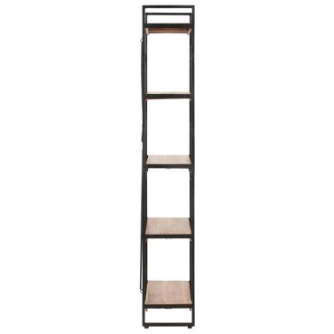 vidaXL Βιβλιοθήκη με 5 Επίπεδα 60x30x180cm Μασίφ Ξύλο Ακακίας 1 τεμ.