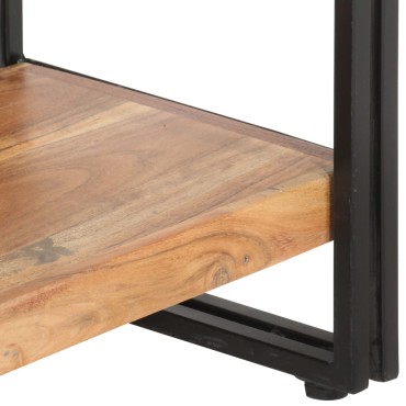 vidaXL Βιβλιοθήκη με 5 Επίπεδα 60x30x180cm Μασίφ Ξύλο Ακακίας 1 τεμ.