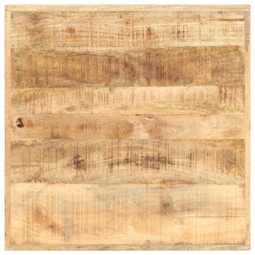 vidaXL Τραπέζι Μπαρ 60x60x107cm Ακατέργαστο Ξύλο Μάνγκο 1 τεμ.