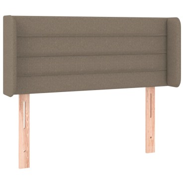 vidaXL Κεφαλάρι με Πτερύγια Taupe 83x16x78/88cm Υφασμάτινο 1 τεμ.