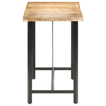 vidaXL Τραπέζι Μπαρ 180x70x107cm Ακατέργαστο Ξύλο Μάνγκο 1 τεμ.