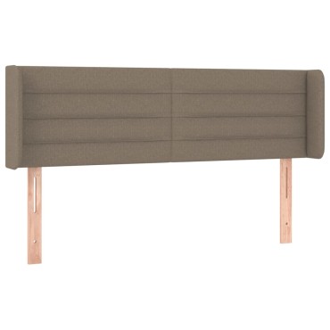 vidaXL Κεφαλάρι με Πτερύγια Taupe 147x16x78/88cm Υφασμάτινο 1 τεμ.