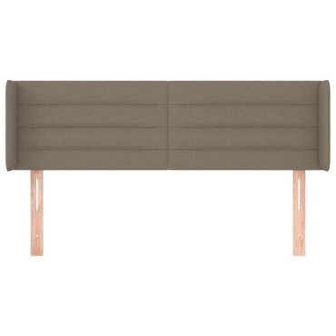 vidaXL Κεφαλάρι με Πτερύγια Taupe 147x16x78/88cm Υφασμάτινο 1 τεμ.
