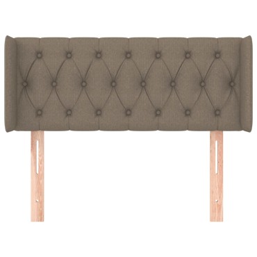 vidaXL Κεφαλάρι με Πτερύγια Taupe 93x16x78/88cm Υφασμάτινο 1 τεμ.