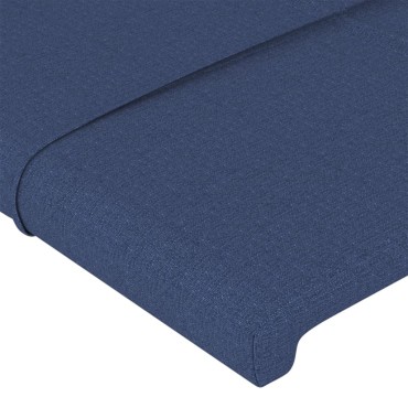 vidaXL Κεφαλάρι με Πτερύγια Μπλε 93x16x118/128cm Υφασμάτινο 1 τεμ.