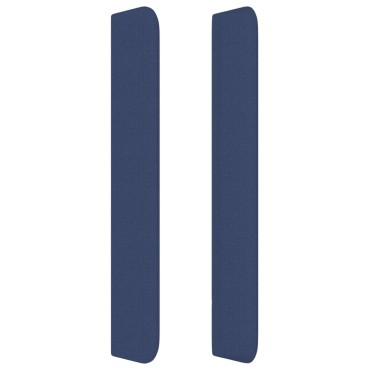 vidaXL Κεφαλάρι με Πτερύγια Μπλε 183x16x118/128cm Υφασμάτινο 1 τεμ.